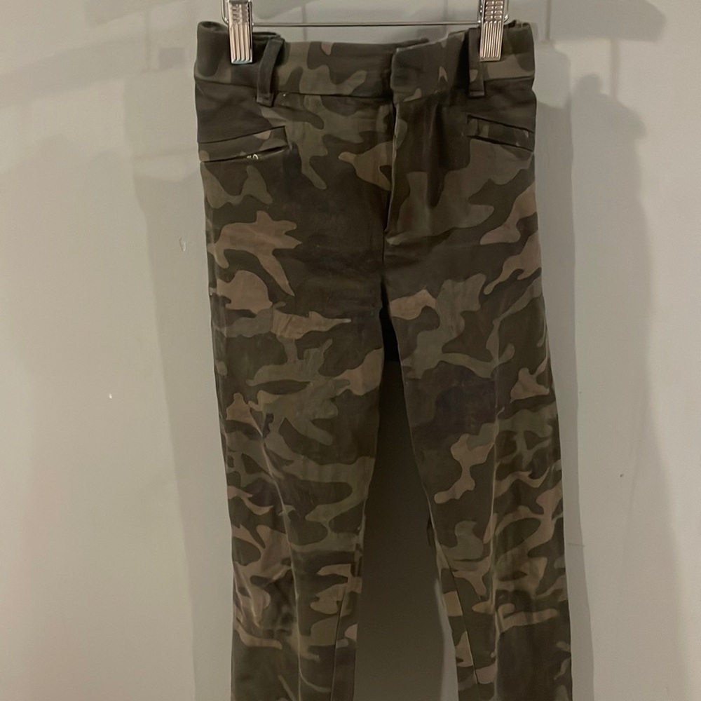 Gap camouflage 12r skinny ankle pants